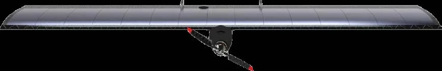 Drone ad ala fissa usato per i rilievi